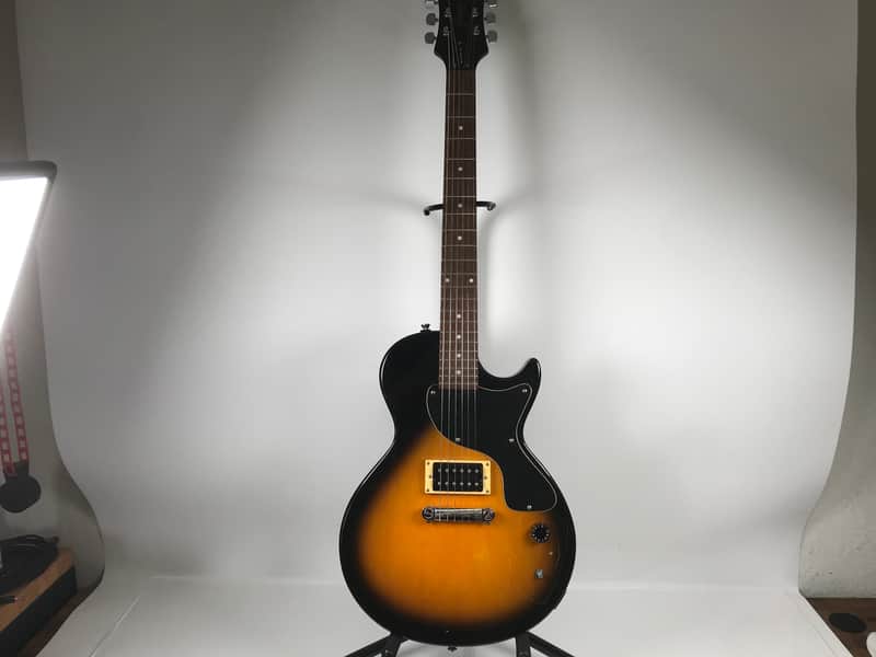Epiphone Junior Les Paul Model Single Cutaway Tobacco Sunburst Guitar image 1