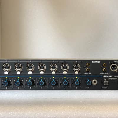 SHURE SCM810  Eight-Channel Microphone Mixer with RKC800 image 3