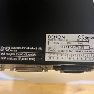 Denon DN-F650R Pro Digital Recorder – USB / SD / 1U Rackmount – Excellent image 13