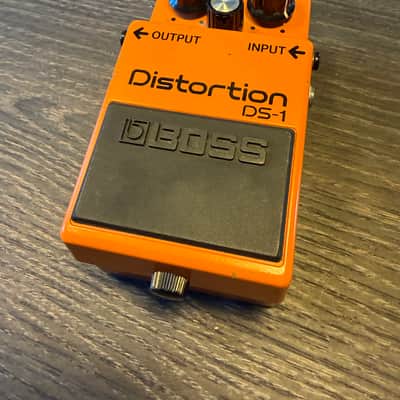 Boss DS-1 Distortion (Silver Label) 1994 - Present - Orange | Reverb