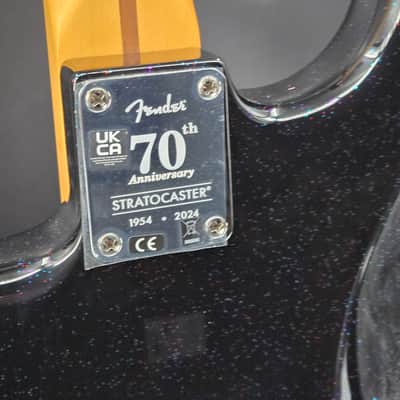 Fender 70th Anniversary Player Stratocaster®, Rosewood Fingerboard, Nebula Noir image 9