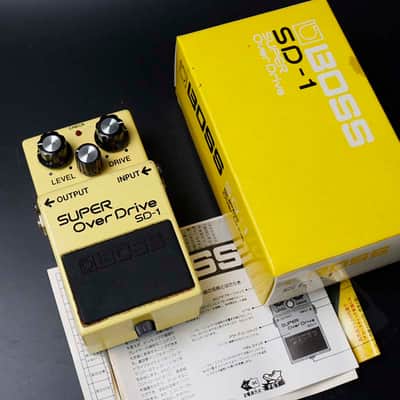 Boss SD-1 Super Overdrive 1981 - 1988 Made In Japan | Reverb Canada