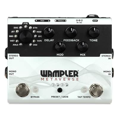 New Wampler Metaverse Multi-Delay Guitar Effects Pedal Guitar Effects Pedal image 2