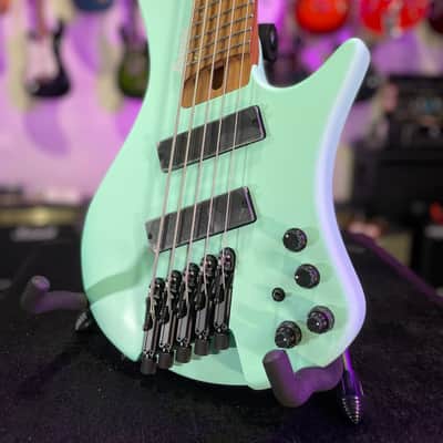 Ibanez Bass Workshop EHB1005MS Bass Guitar - Sea Foam Green Matte Auth Dealer- Get Plek’d! 180 image 3