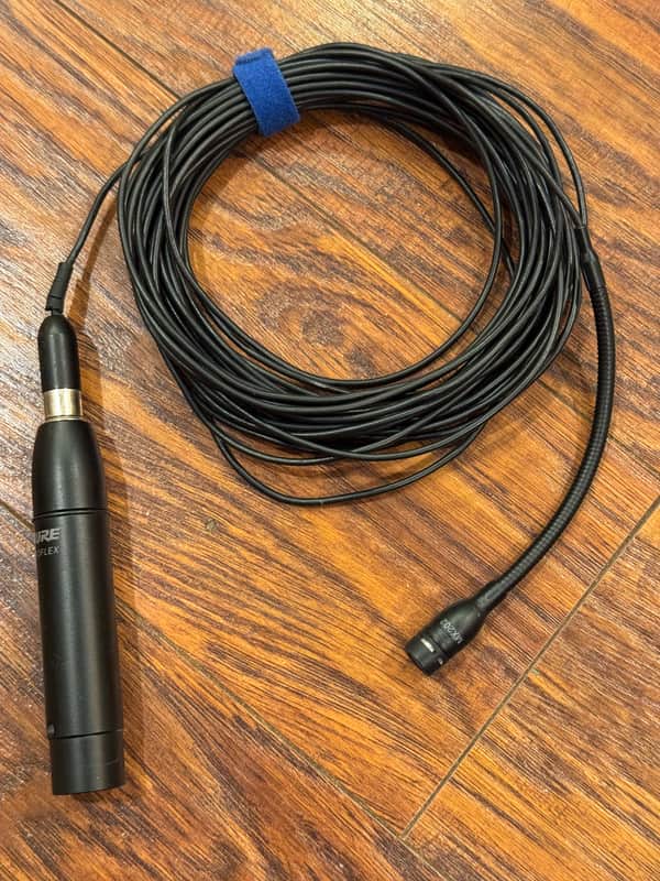 Shure MX202BC - Microphone with In-Line Preamp (Black) image 1