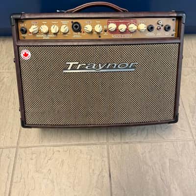 Traynor AM Studio Acoustic Master 65-Watt 1x8" Acoustic Guitar Combo with Tweeter 2010s - Brown image 2