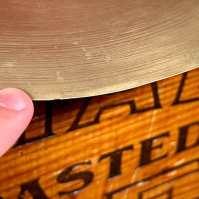 11" Zildjian A 1930s-1940s 1st / 2nd / Pre-Trans Stamp Splash Cymbal 264g *Video* image 7