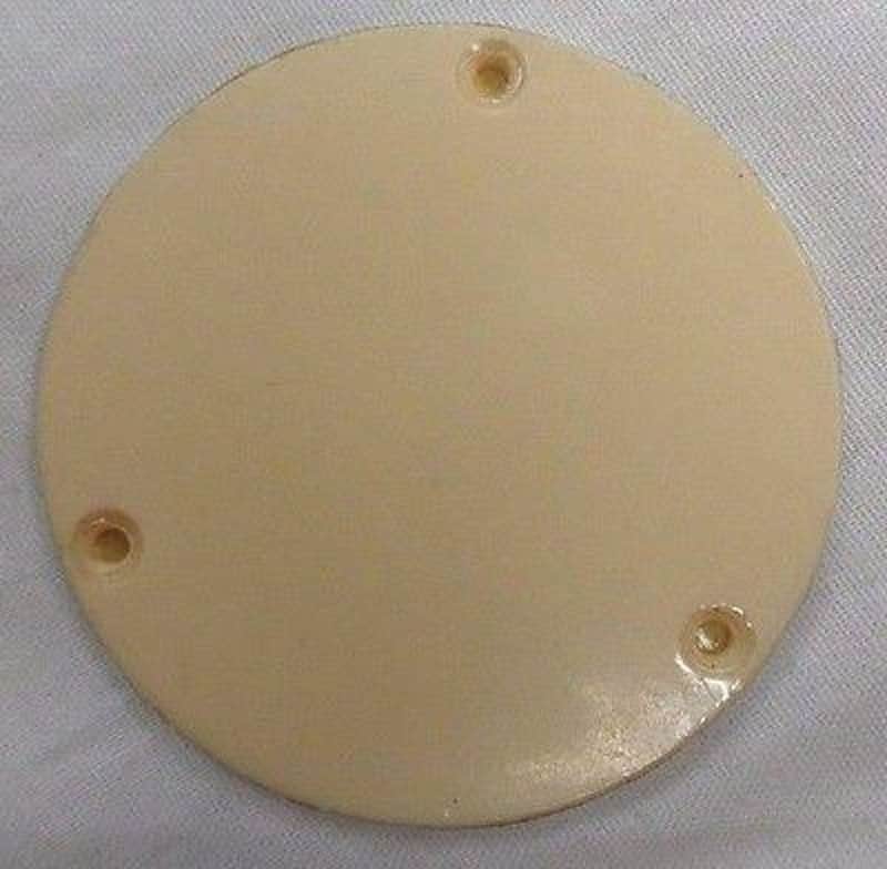 Cream Toggle Switch Back Plate for LP Guitar image 1