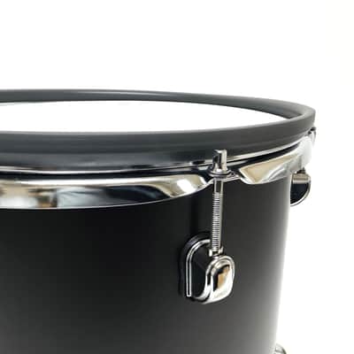 8” Gray Rubber Rim Hoop Guard Protector for Roland Alesis or Acoustic Drum image 2