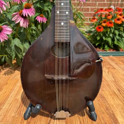 1920s Gibson Junior Style A-Jr Mandolin w/ Gibson HSC image 4