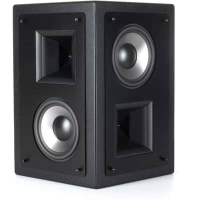 Immagine Klipsch THX-5000-SUR Dual 5.25" 100W 2-Way Surround Speaker, Pair, Black - 3