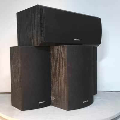 Onkyo SKM-520 Speaker Set 3 Satellite 1 Center Channel Home Audio image 4