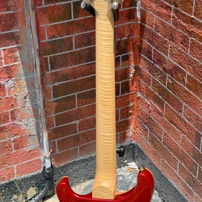 PRS Custom 24 Wood Library Edition 2018 - stunning Flamey Autumn Sky'burst w/Flamey Maple Neck ! image 9