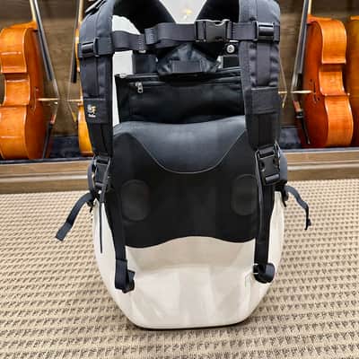 Accord 'Ultralight Series' 4/4 High Gloss White Cello Case w/ Fiedler Backpack System image 14