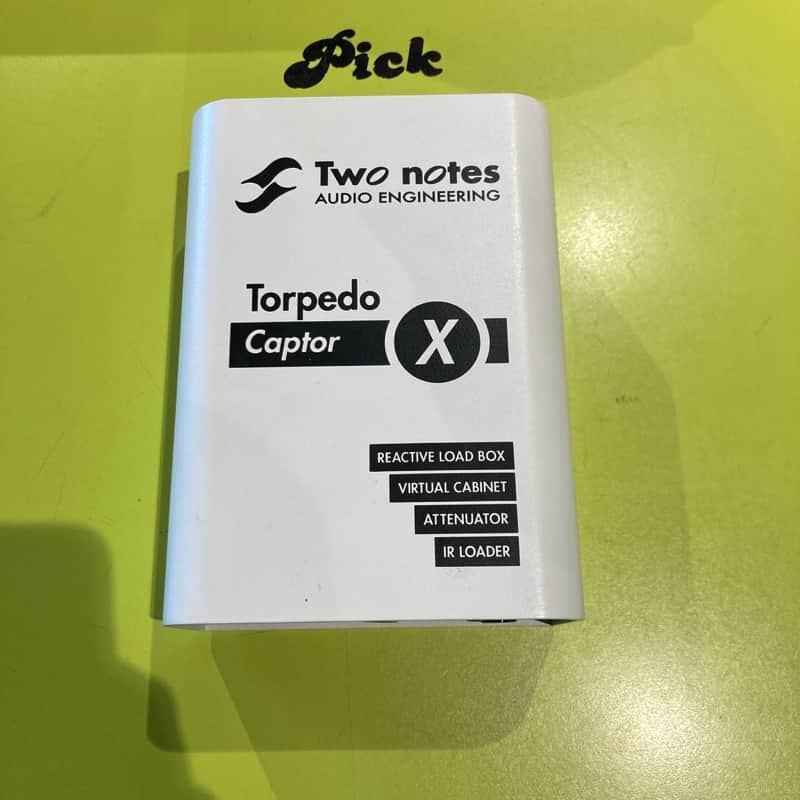 Two Notes Torpedo Captor X 8ohm Stereo Reactive Load Box / Attenuator 2020 - White image 1