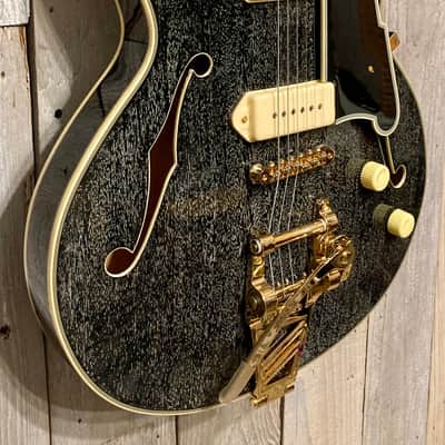 New D'Angelico Excel 59 Black Dog, Amazing Full Hollow-Body, Support Small Biz And Buy Here! image 3