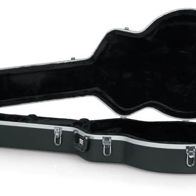 Gator Cases Deluxe ABS Molded Case for 335 Style Semi Hollow Electric Guitars (GC-335) Black image 3