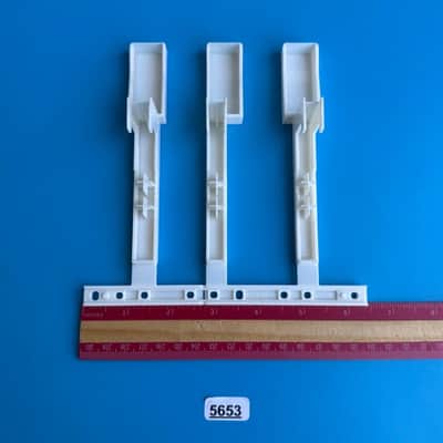 CASIO LK-100 LK-110 LK-45 Lighting Keyboard Part: White Keys [D-F-A] 3-Key Set image 7