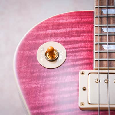 GIBSON USA Les Paul Standard '60s *Coversion "Translucent Fuchsia + Rosewood" (2023) image 7