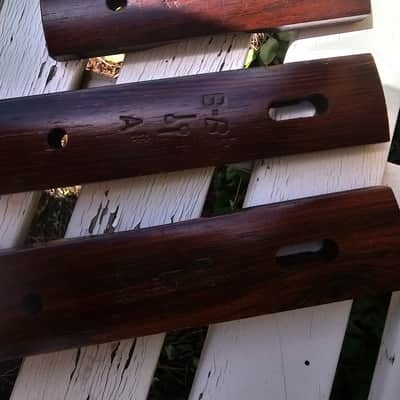 Vintage 70s Sonor Xylophone Natural Rosewood notes made in Germany image 14