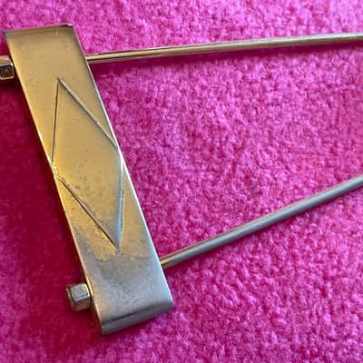 vintage usa 1965 Gibson gold tailpiece for es-345 355 thinline archtop 1968 1970 1972 jazz guitar 1969 image 2