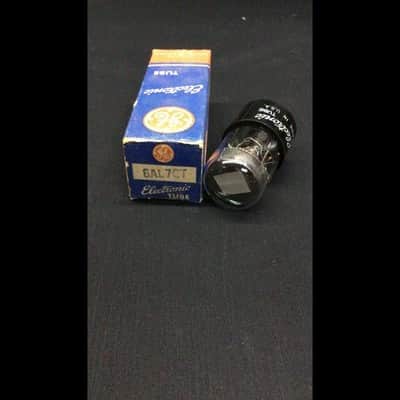 NOS NIB GE 6AL7GT Magic Eye TUNING Vacuum Tube Radio Vintage Tested C.9566 image 2