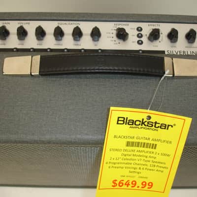 Blackstar Silverline Stereo Deluxe 100-Watt 2x12" Digital Guitar Combo Amp image 5