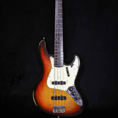 Vintage L Series Fender Jazz Bass 1964/1971 - Sunburst image 4