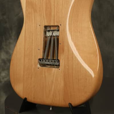 1974 Fender Stratocaster HSS Natural Refinish w/ Dimarzio humbucker image 21