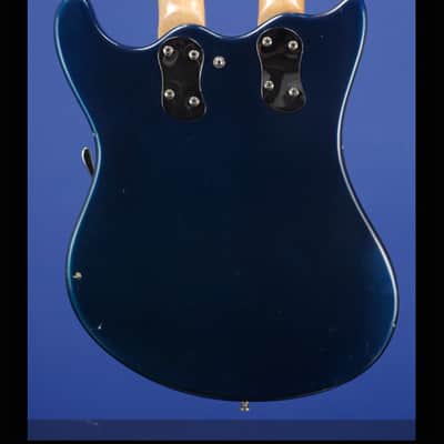 Mosrite Joe Maphis Model Double-Neck 6/12 String 1966 Ink Blue image 2