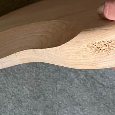 G&L Fullerton Deluxe Legacy guitar body unfinished image 7
