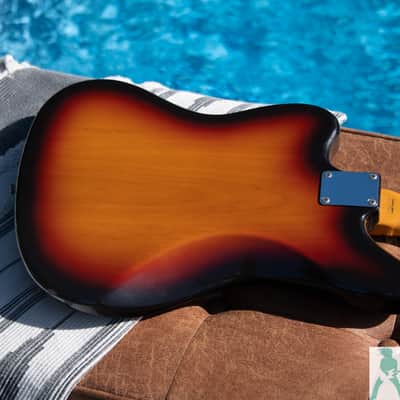 Fender JG66 '62 Jaguar Reissue - Premium Alder Body AVRI Bridge PU w Tune-O-Matic Bridge - Crafted in japan - Pro Set Up! w Perfect Frets/Action/Intonation image 4