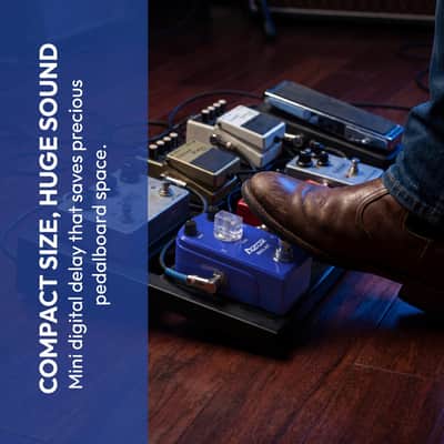 AZOR Delay Guitar Pedal for Pedal Boards, Electric Guitar, Analog Delay Mini Vintage Guitar Effect Pedal True Bypass image 2