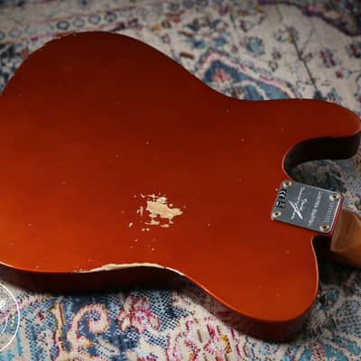 2024 Fender Custom Shop LTD 60s Tele Jazzmaster Bigsby Burnt Copper Relic image 25