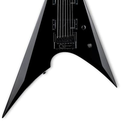 ESP LTD ARROW-1007 BARITONE EVERTUNE Black (B Stock) image 1