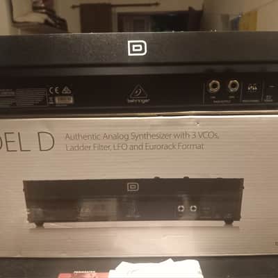 Behringer Model D Analog Synthesizer 2018 - Present - Black image 3