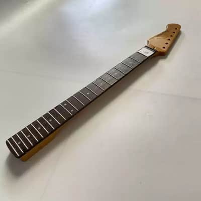 Harley Benton VT semi-finished guitar neck and head - Sapele wood - 22 strings - Right hand - DIY image 4