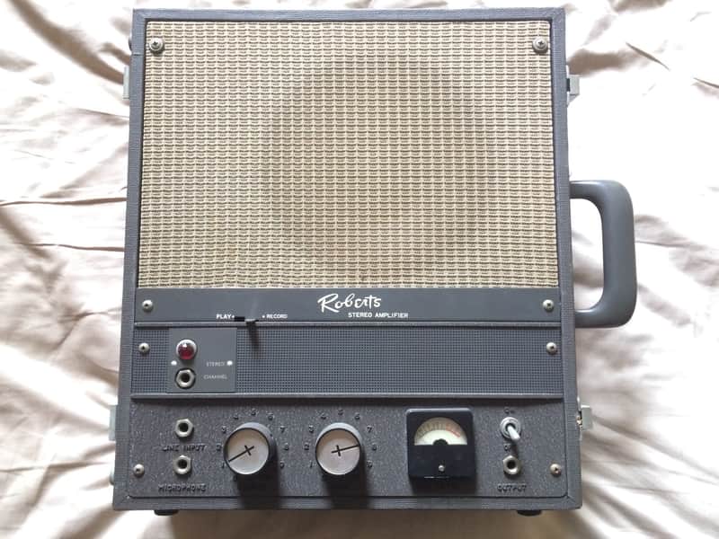 Vintage Roberts A-901 Stereo Tube Amplifier w/ upgraded speaker image 1