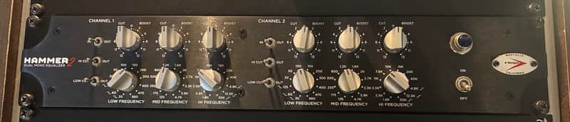 A-Designs Audio Hammer 2 Dual Channel Tube EQ image 1