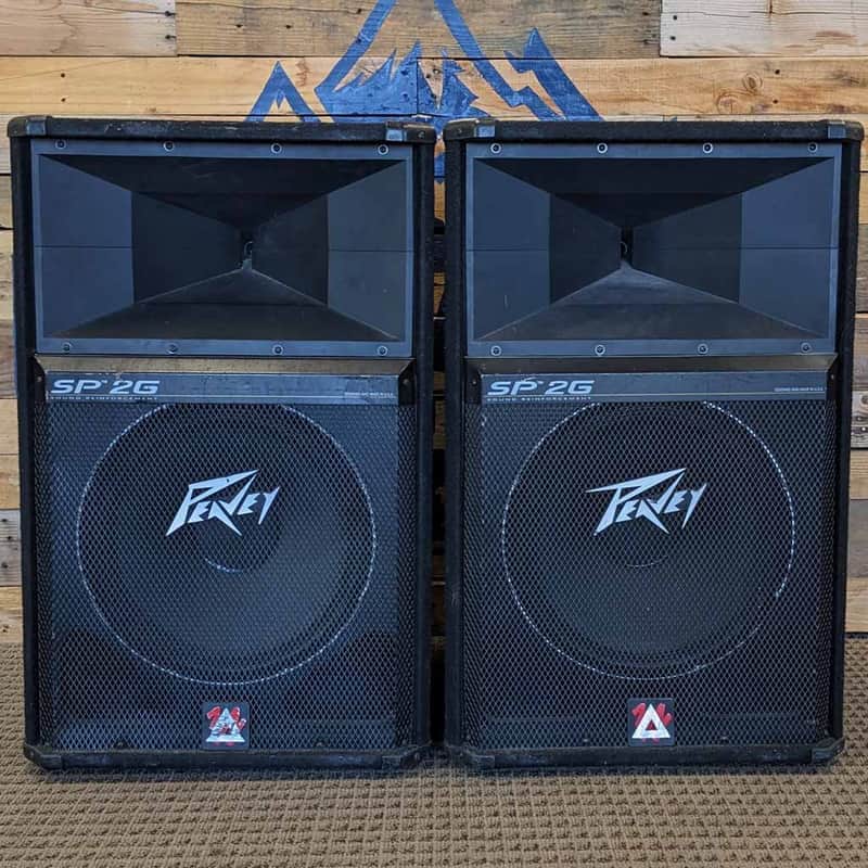 Used Peavey SP2G Speaker Pair | Reverb