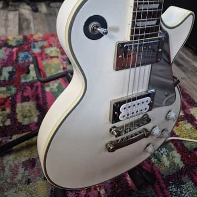 Epiphone Tommy Thayer Signature "White Lightning" Les Paul Standard 2015 - 2019 - Metallic White image 3