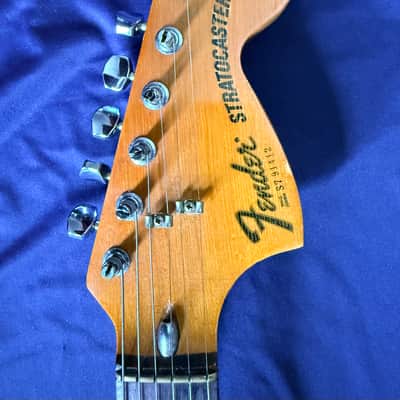 1977 Fender Stratocaster USA Olympic White All Original S7 Serial Vintage Hard Case image 4