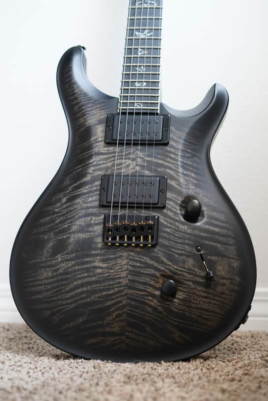 PRS Mark Holcomb Signature 2025 - Present - Charcoal Wraparound Burst image 1