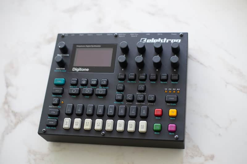 Elektron Digitone 8-Voice Digital Synthesizer 2017 - 2024 - Black image 1