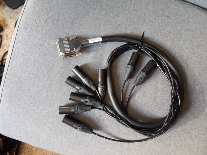 apogee d-sub to xlr male and female pack image 1