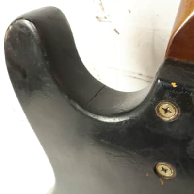 1960s Kay Model K5935 Deluxe 4-String Electric Bass Guitar W/ All Original Parts image 11
