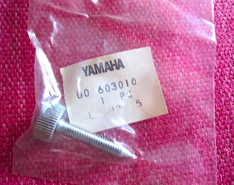 Yamaha Bass Drum Pedal & Hihat Pedal Spur Anchor Spike Bolt - Vintage (NOS) image 1