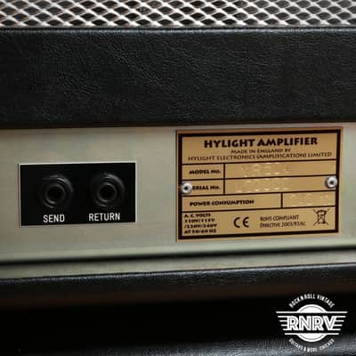 Hylight Electronics VR504 Custom 50 Head & VE212F Speaker Cabinet (Made in UK) image 5