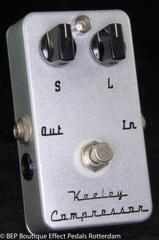 Keeley Compressor 2 Knob s/n 2789 USA signed by Robert Keeley, as