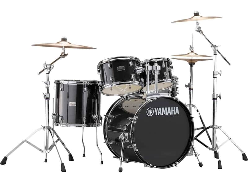 Yamaha Yamaha Rydeen 5-Piece Shell Pack - 20 inch Bass Drum Black Glitter image 1
